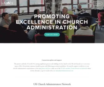 Churchadministrators.net(UK Church Administrator Network) Screenshot