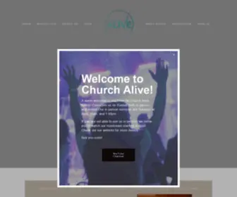 Churchalive.tv(Church Alive) Screenshot