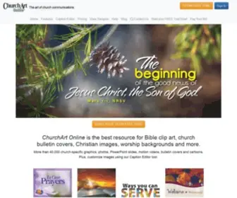 Churchartonline.com(Church specific art for all your needs) Screenshot
