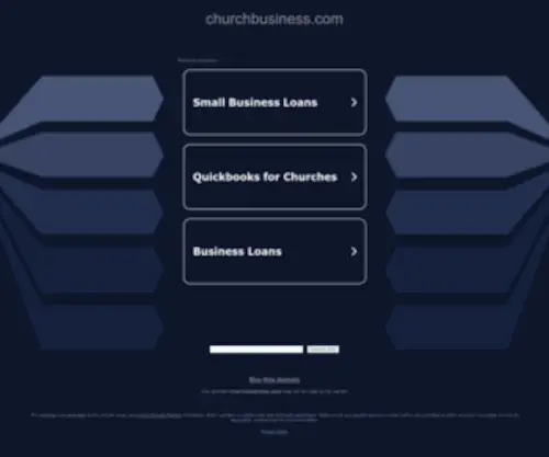 Churchbusiness.com(Churchbusiness) Screenshot
