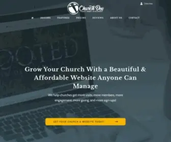 Churchdev.com(Our Mission) Screenshot