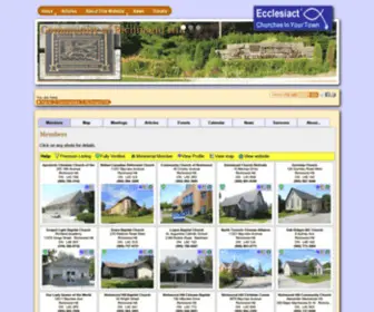 Churchesinrichmondhill.ca(Community of Richmond Hill) Screenshot