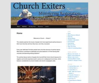 Churchexiters.com(Church Exiters) Screenshot