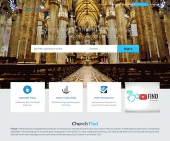 Churchfind.com.au(Church find) Screenshot
