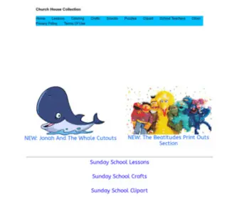 Churchhousecollection.com(Free Sunday School Lessons For Kids For Children's Church Your SEO optimized title) Screenshot