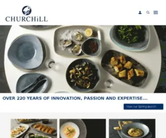 Churchill1795.com(Established in 1795) Screenshot