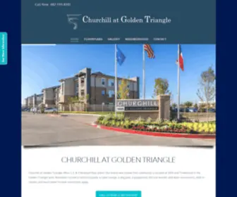 Churchillgoldentriangle.com(Churchill at Golden Triangle) Screenshot