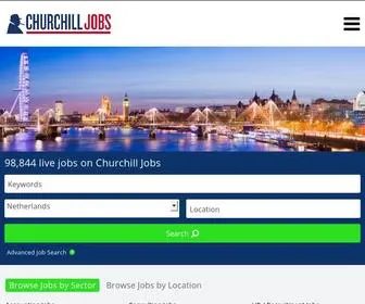 Churchilljobs.com(Churchill Jobs) Screenshot