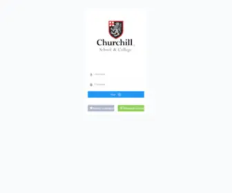 Churchillnet.mx(Churchill School & College) Screenshot