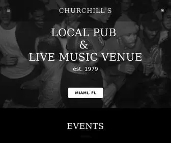 Churchills.miami(Miami, Florida) Screenshot