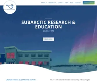 Churchillscience.ca(The Churchill Northern Studies Centre) Screenshot