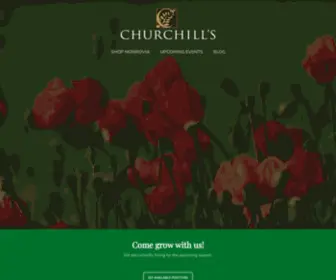 Churchillsgardens.com(Churchill's) Screenshot