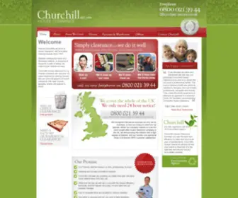 Churchillshouseclearance.com(House Clearance By Churchill All We Do Is House Clearance) Screenshot