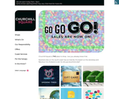 Churchillsquare.com(Churchillsquare) Screenshot