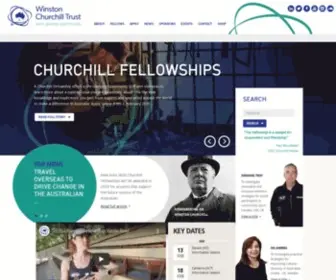 Churchilltrust.com.au(Churchill Trust) Screenshot