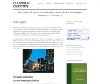 Churchincerritos.org(Churchincerritos) Screenshot