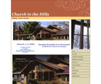 Churchinthehills.org(The Church in the Hills) Screenshot