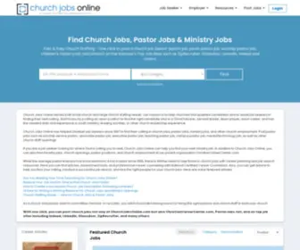 ChurchJobsonline.com(Church Jobs Online) Screenshot