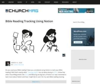 Churchm.ag(The #1 Resource for Church Technology Creativity & New Thinking) Screenshot