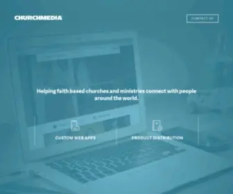 Churchmedia.com(Custom Web Apps & Product Fulfillment) Screenshot