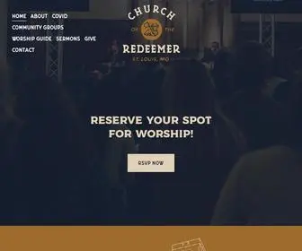 Churchoftheredeemer.co(Church of The Redeemer) Screenshot