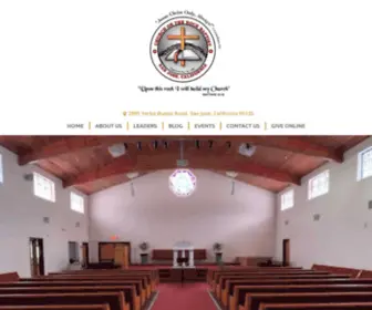 Churchontherockbaptist.com(Church on the Rock) Screenshot