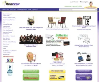 Churchpartner.com(Discount Prices on Church Furniture & Church Supplies) Screenshot