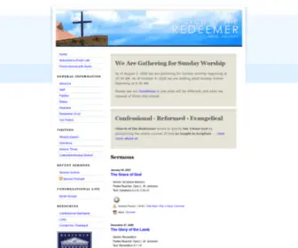 Churchredeemeraz.org(Church of the Redeemer) Screenshot