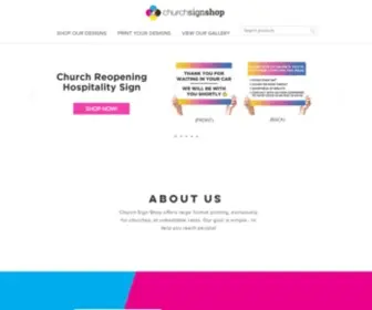 Churchsignshop.com(Printing) Screenshot