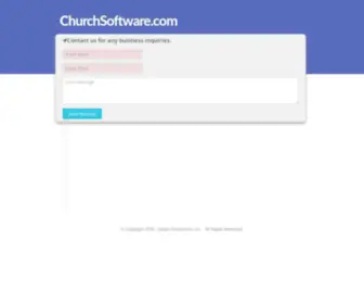 Churchsoftware.com(Church Management Software) Screenshot