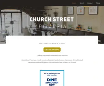 Churchstreetpizzeria.com.au(Church Street) Screenshot