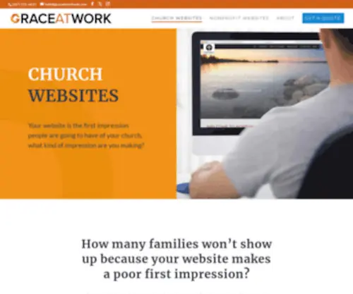 Churchweb.co(Church Websites Your website) Screenshot