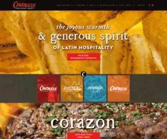 Churrascosrg.com(Churrascos Restaurant Group) Screenshot