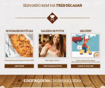 Churrasqueirajf.com.br(Restaurante e Steakhouse Tradicional em Juiz de Fora Churrasqueira Churrasqueira) Screenshot