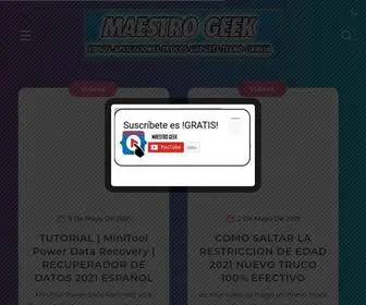 Chusgeek.com(Recopilación de Artículos de Tecnología y Ciencia) Screenshot