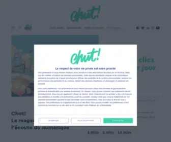 Chut.media(Le magazine à l'écoute du numérique) Screenshot