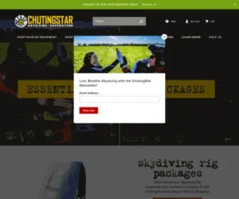 Chutingstar.com(ChutingStar Skydiving Equipment Store) Screenshot