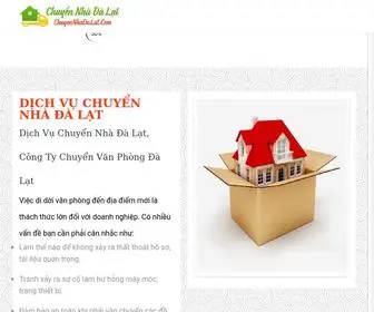 Chuyennhadalat.com(Chuyển Nhà Đà Lạt) Screenshot