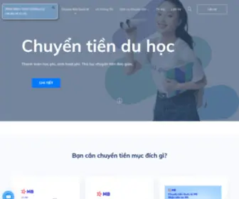 Chuyentienquocteuytin.com(Chuyển tiền Du học) Screenshot