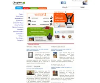 Chuynet.com(Portal Oficial de Chuy) Screenshot