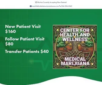 CHwmedicalmarijuana.com(Jacksonville Medical Marijuana Doctor) Screenshot