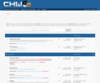 CHW.net(La comunidad más leída de hardware en español) Screenshot