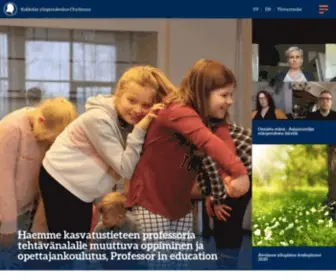 CHydenius.fi(Kokkolan yliopistokeskus Chydenius) Screenshot