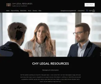 CHylegalresources.com(Chy Legal Resources) Screenshot