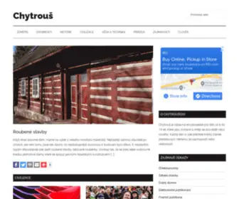 CHYtrous.cz(Chytrouš) Screenshot