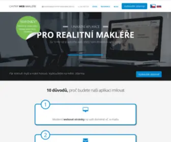 CHYTRY-Web-Maklere.cz(Chytrý web makléře) Screenshot