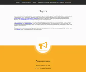 CHyves.org(Chyves project) Screenshot