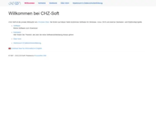CHzsoft.de(Chz-soft) Screenshot