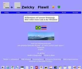 CHzwicky.ch(Edith Zwicky) Screenshot