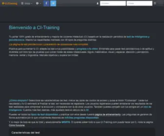 CI-Training.com Screenshot